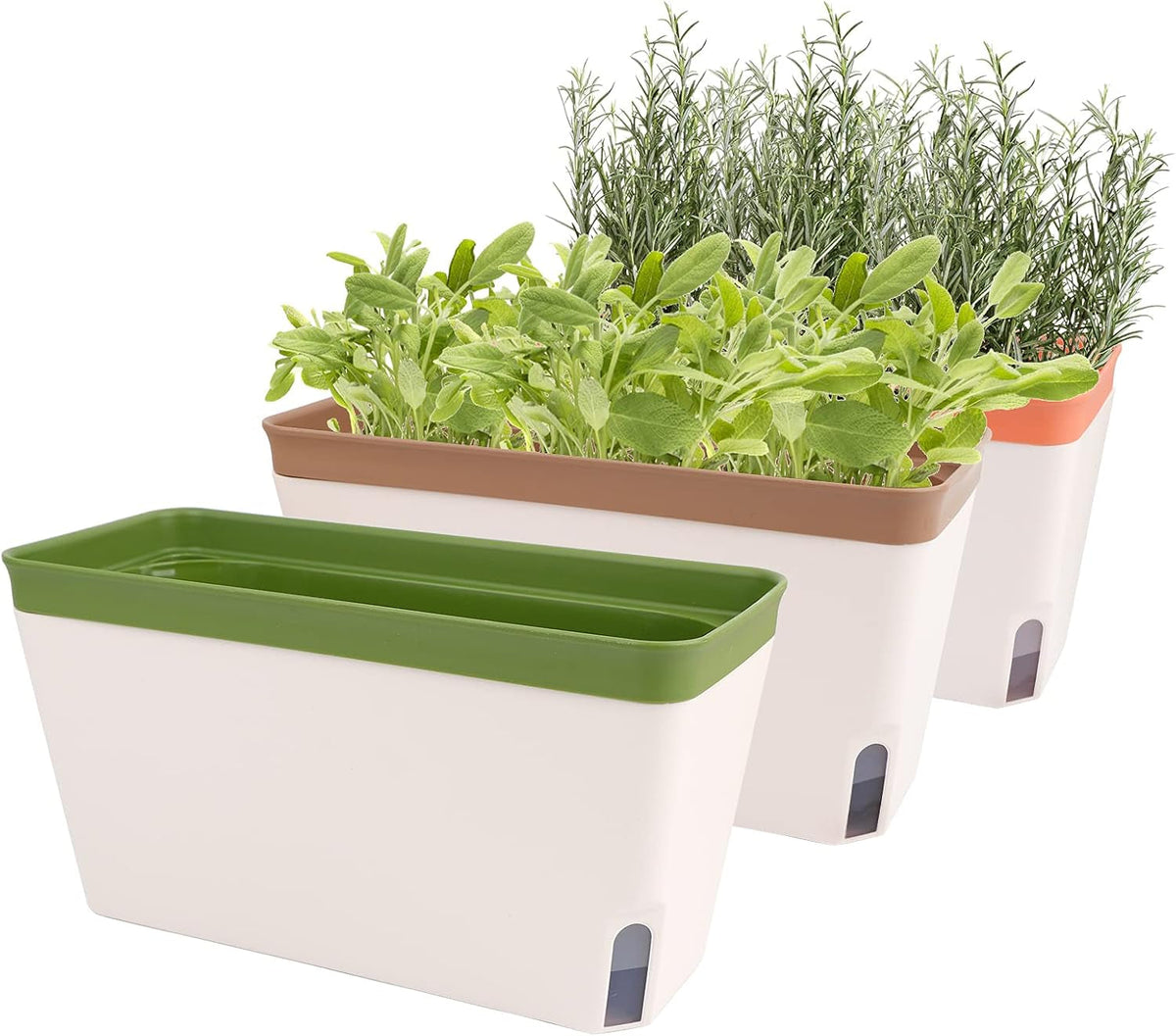 Huerto de Hierbas Autorregable para Ventana - Set de 3